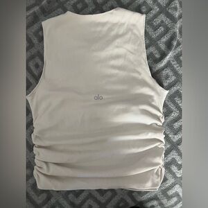 ALO Yoga Women's Beige Tank Top